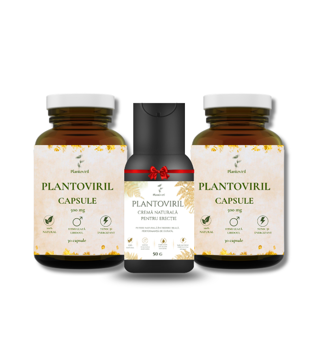 Plantoviril Capsule 2+1 GRATIS Cremă