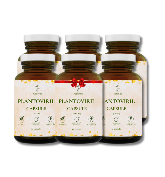 Plantoviril Capsule - Pachet 5+1 GRATIS