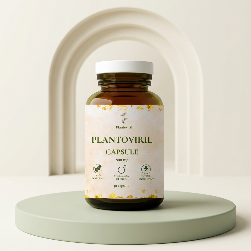 Plantoviril Capsule Muira Puama - 500 mg, 30 capsule vegane