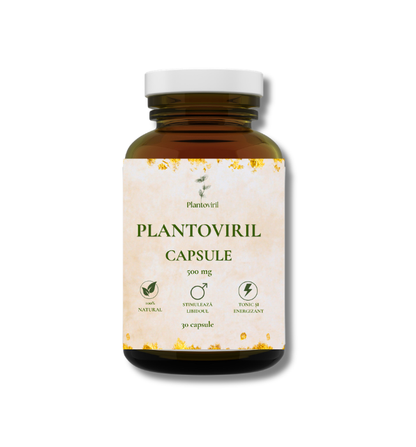 Plantoviril Capsule - 500 mg, 30 capsule vegetale