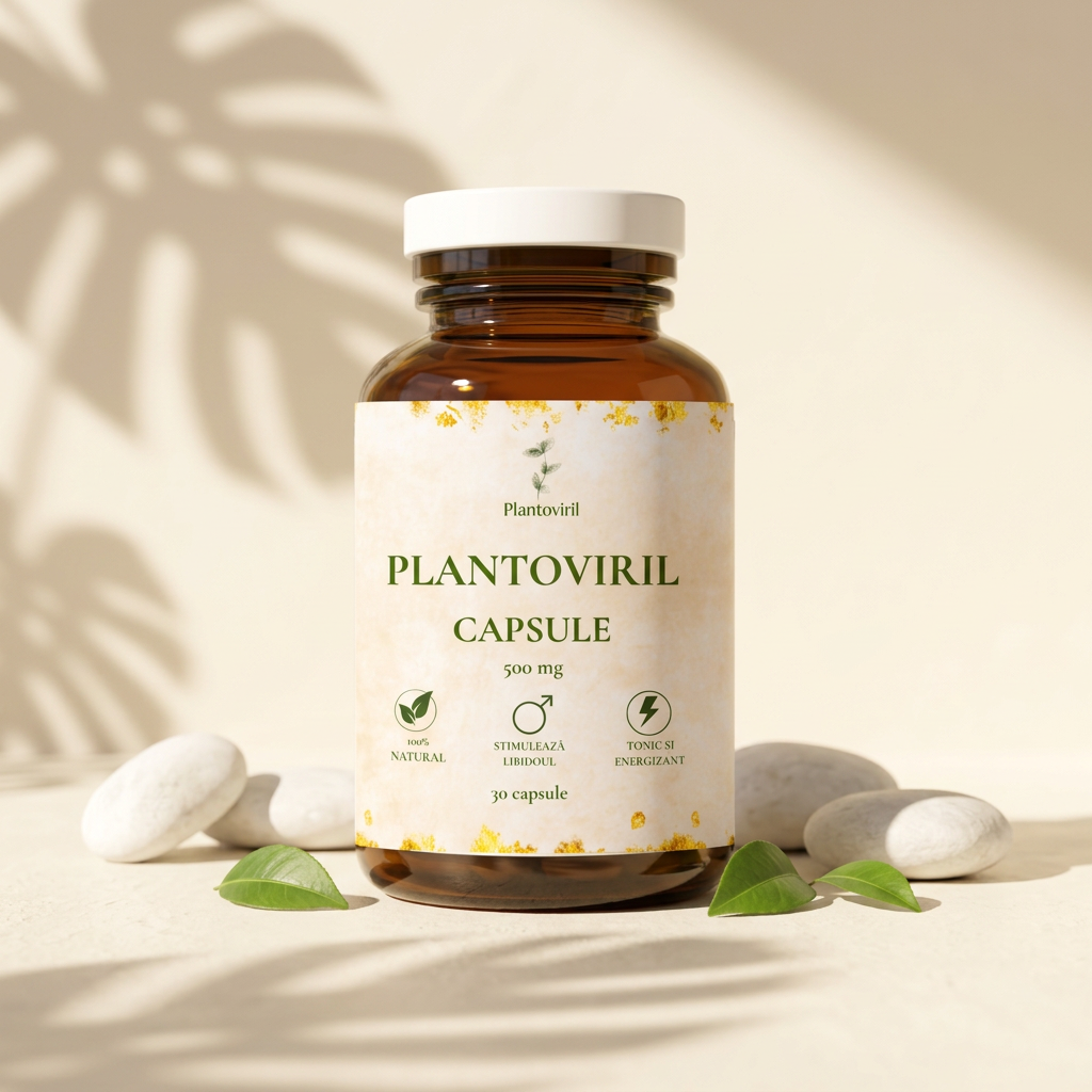 Plantoviril Capsule - 500 mg, 30 capsule vegetale