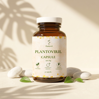 Plantoviril Capsule - 500 mg, 30 capsule vegetale