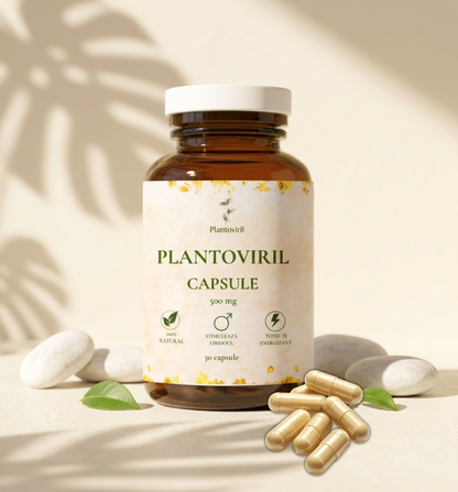 Plantoviril Capsule - 500 mg, 30 capsule vegetale